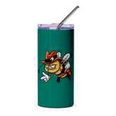 Cartoon Bee in Cowboy Hat Funny Tumbler product